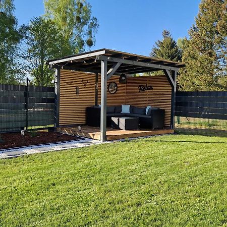 Ferienhaus Seeoase - 70Qm - Kamin -Terrassen - Parkplatz - Badestelle Fusslaeufig 希姆斯塔尔 外观 照片